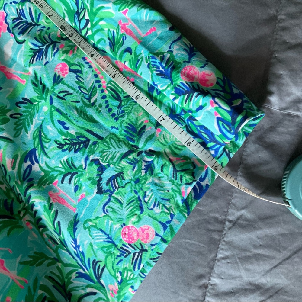 NWT Lilly Pulitzer Luxletic Tropical Print Shorts - Picture 5 of 7